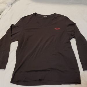 NC State University V-neck Gray Pullover